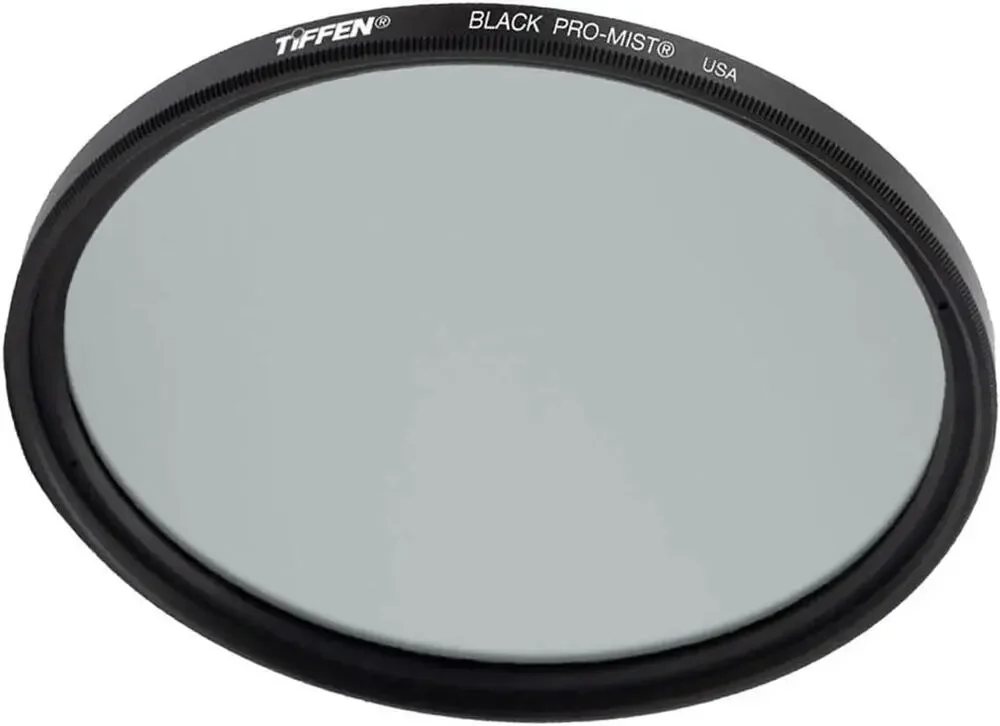 Tiffen 62mm Black Pro-Mist 1/2 Filter Special Effects Diffusion 62BPM12 New